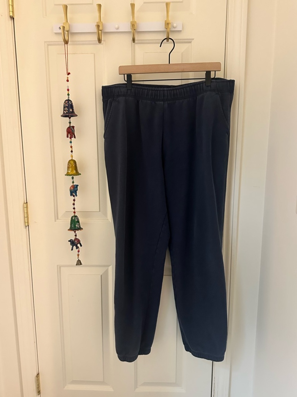 L.L. Bean Navy Blue Men's Jogger Sweatpants
